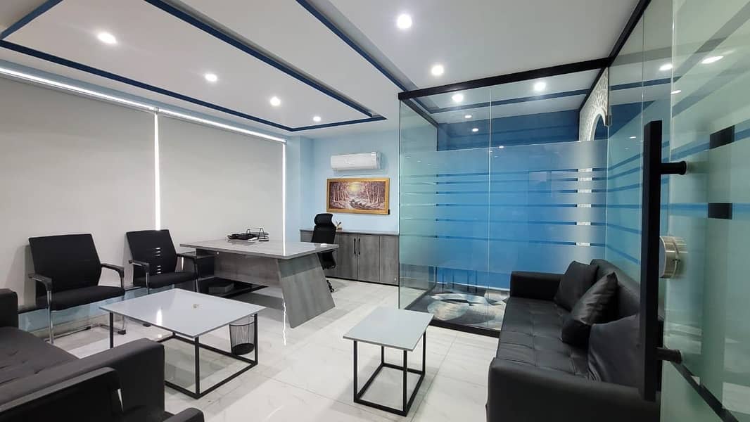 8 Marla Commercial Fully Furnished Office For Rent Best For Call Center Software Etc 6