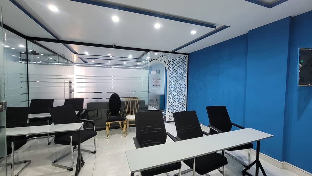 8 Marla Commercial Fully Furnished Office For Rent Best For Call Center Software Etc 7