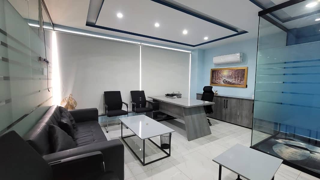 8 Marla Commercial Fully Furnished Office For Rent Best For Call Center Software Etc 8