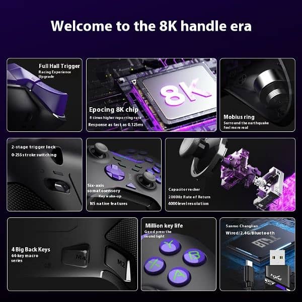 PXN P5 8K - 8000hz Fastest Controller 8k Chip 2