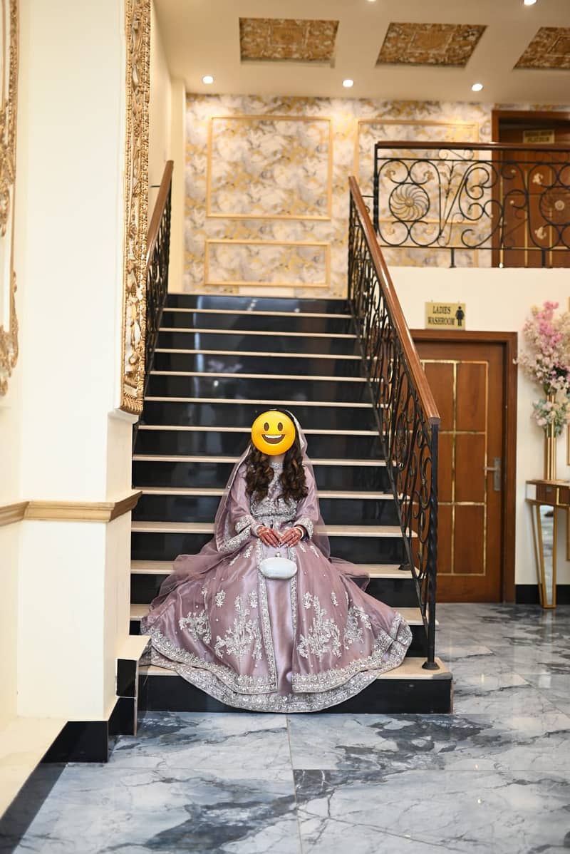 Bridal maxi for Walima event 1
