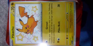 Shiny rare Pikachu