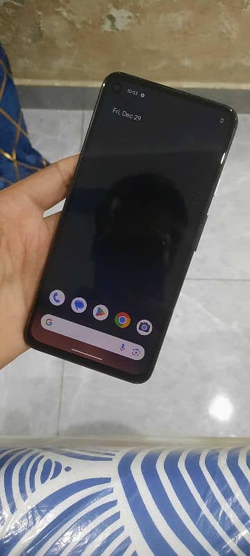 Google pixel 4a 5g in good condition 6gb 128gb Non Pta read Add 11
