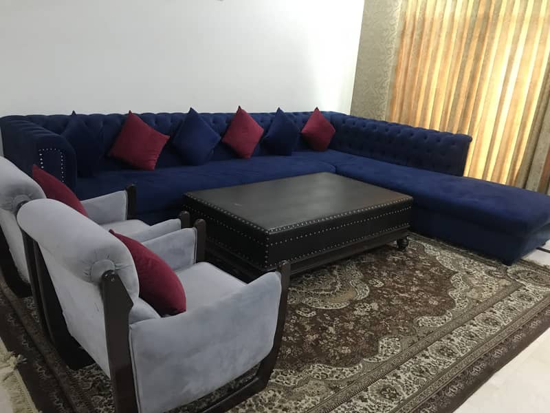 L shape sofa in big size 6