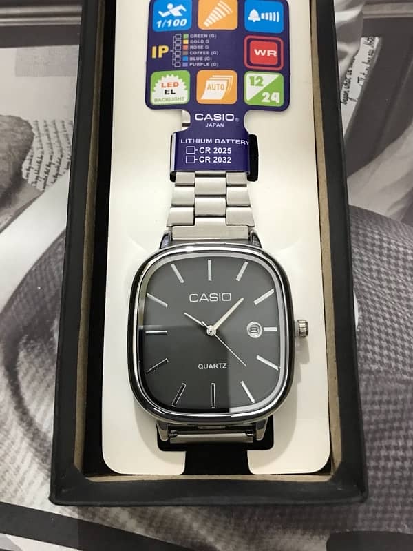 CASIO | 5 Unique Color’s Available | DATE FUNCTION | 1