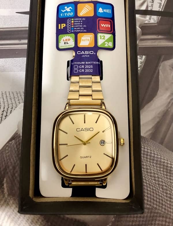 CASIO | 5 Unique Color’s Available | DATE FUNCTION | 2