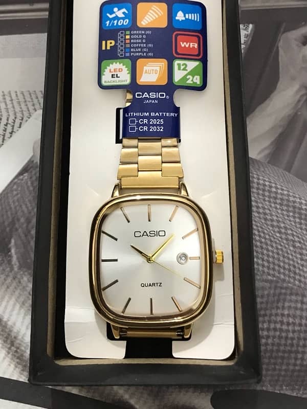 CASIO | 5 Unique Color’s Available | DATE FUNCTION | 4