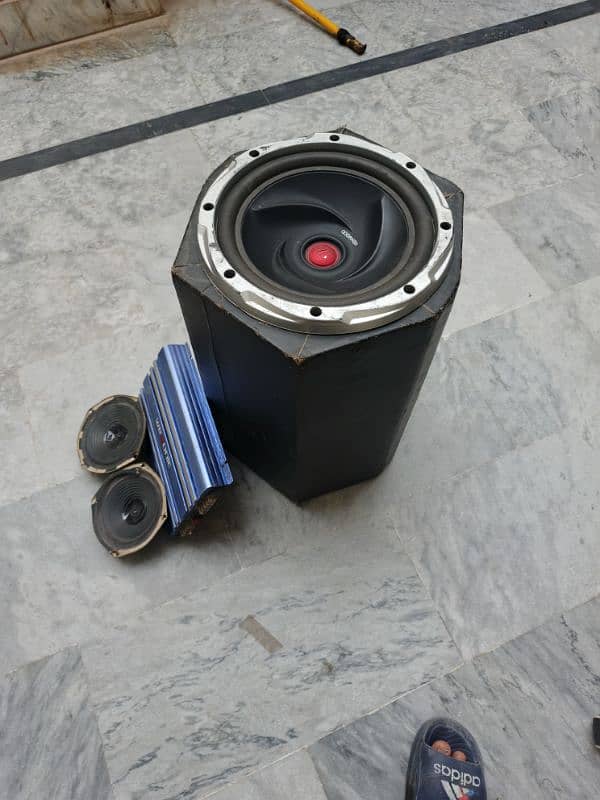 speaker boofer and emp 3