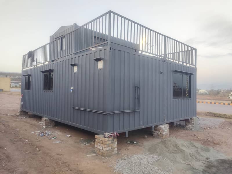 double story container office container prefab homes portable cafes 8