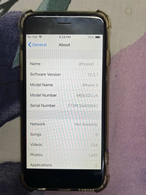 Apple IPhone 6 PTA approved 64Gb 3