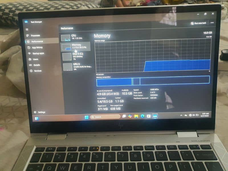 Hp Elitebook i5 8th Genration x360 830 G8 Notebook Pc Touch Screen 5