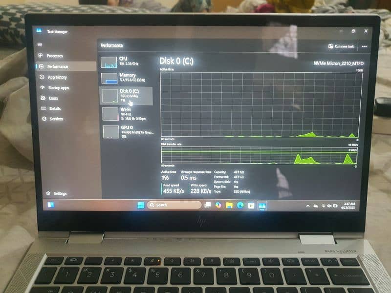 Hp Elitebook i5 8th Genration x360 830 G8 Notebook Pc Touch Screen 6