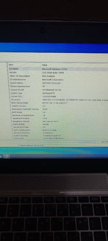 Hp Elite book 745 g4 9