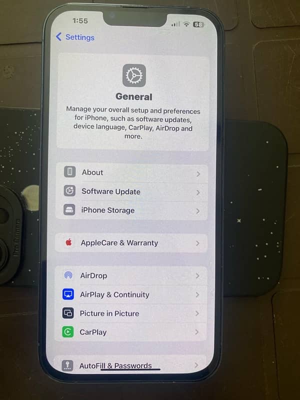 Apple IPhone 13 Pro Max  Storage 256 Gb  LCD Change Battery health 87% 3