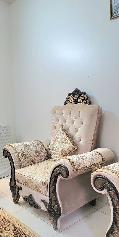 7 Seater Sofa with Cushions 0