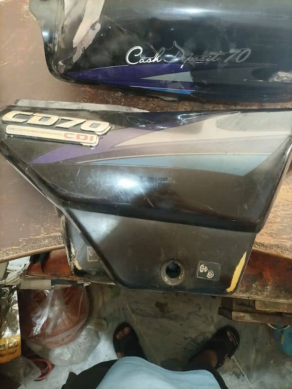 Honda cd70 2008 model tanki tape for sall 0
