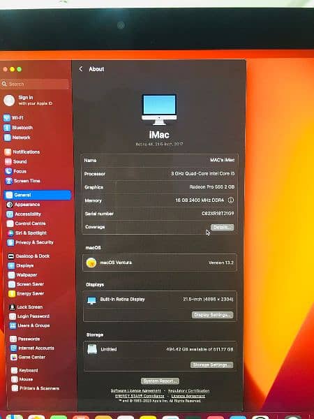 iMac 2017 Apple – All in One | Retina 4K, 21.5-inch 0
