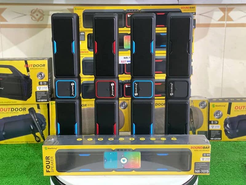 Bluetooth speakers and portable sound bar NewRixing NR-7015 7