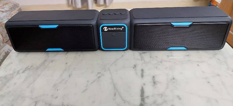 Bluetooth speakers and portable sound bar NewRixing NR-7015 16