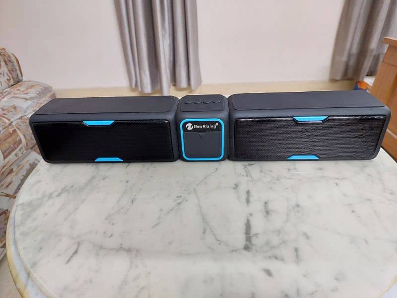 Bluetooth speakers and portable sound bar NewRixing NR-7015 17