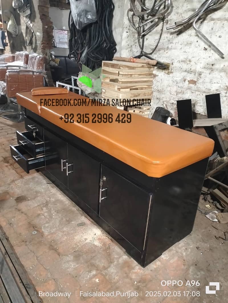 Barber chair/Cutting chair/Massage bed/ Shampoo unit/Trolly 1