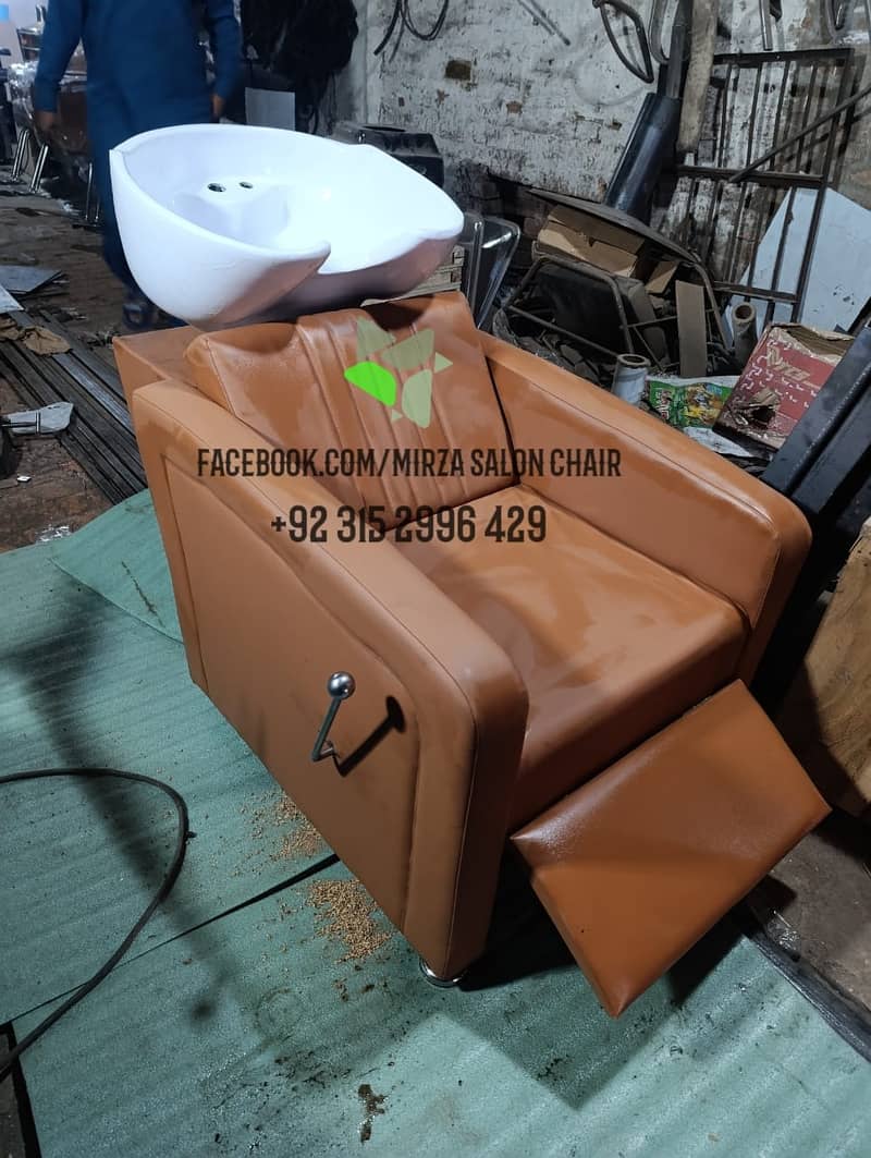 Barber chair/Cutting chair/Massage bed/ Shampoo unit/Trolly 7