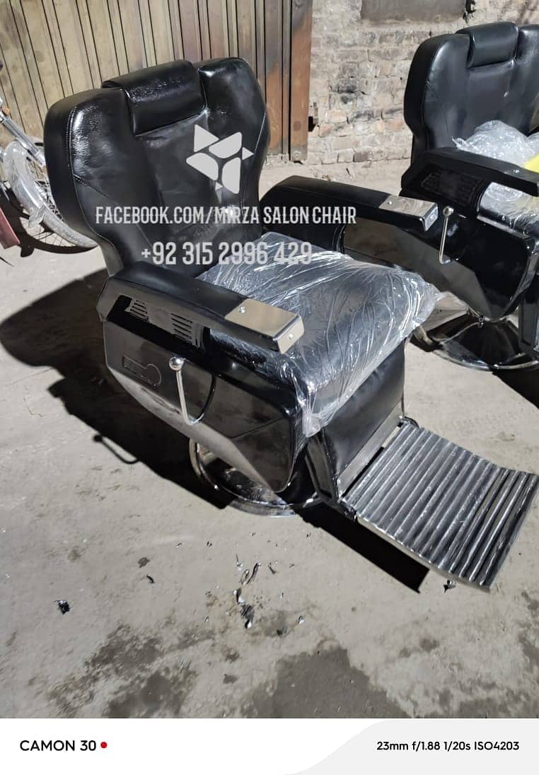 Barber chair/Cutting chair/Massage bed/ Shampoo unit/Trolly 9