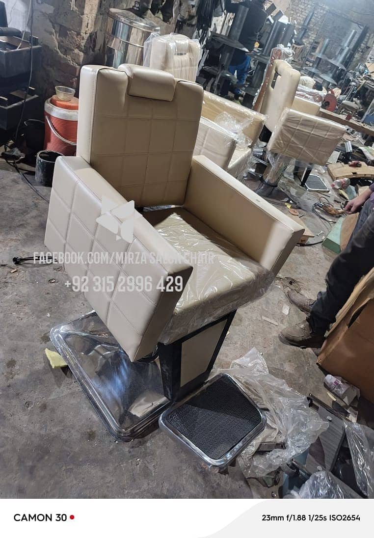 Barber chair/Cutting chair/Massage bed/ Shampoo unit/Trolly 12