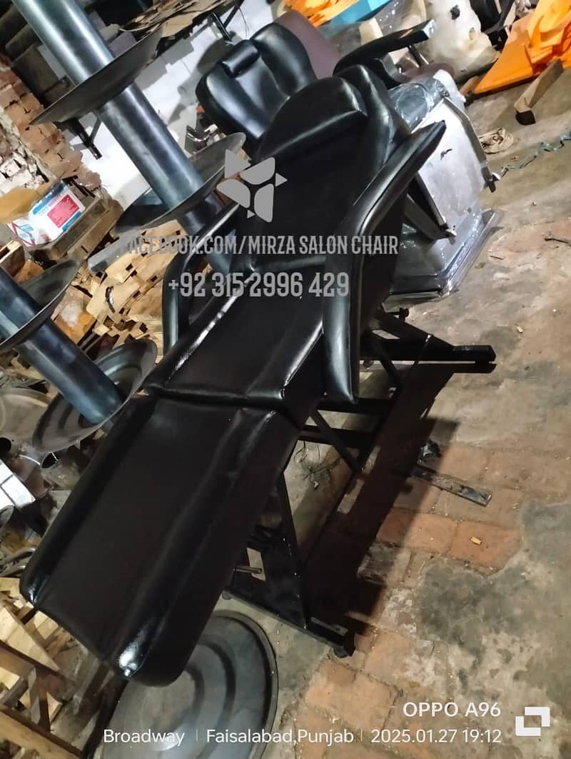 Barber chair/Cutting chair/Massage bed/ Shampoo unit/Trolly 13
