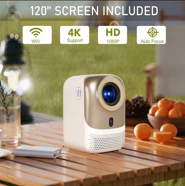 Protabe Projector Full HD 4K (1920*1080P) - 400 Ansi 2