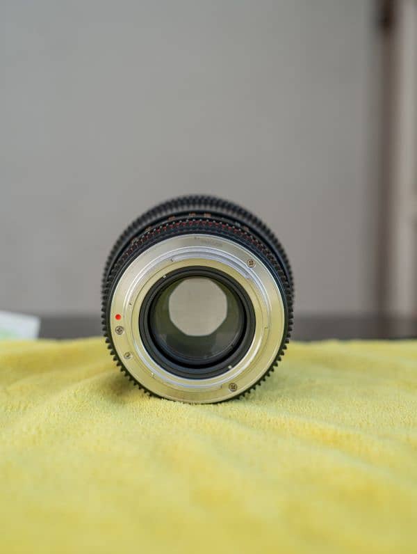 Manual Cine Lens 85mm T1.5 (Canon Mount) – Full Frame | Pro Quality 6