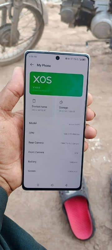 infinix note 40 (10/9) condition full box 3
