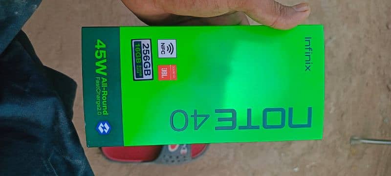 infinix note 40 (10/9) condition full box 5
