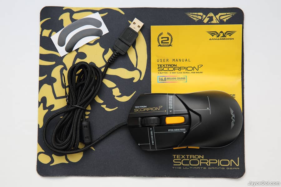 Armaggeddon Textron Scorpion 7 Gaming Mouse 0