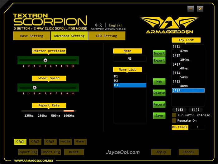 Armaggeddon Textron Scorpion 7 Gaming Mouse 3