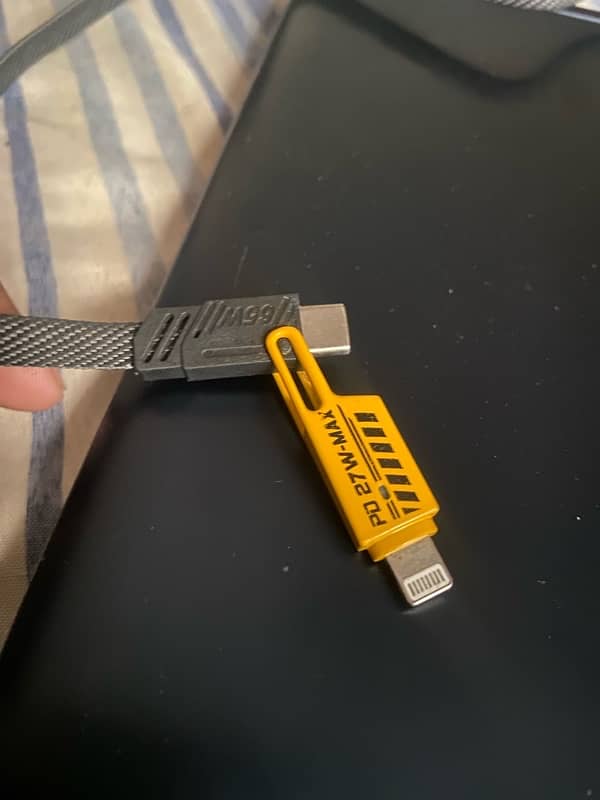 type C + iPhone cable in a *Wholesaler rate* 3