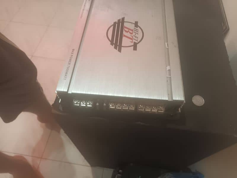 boofer and Amplifier 1