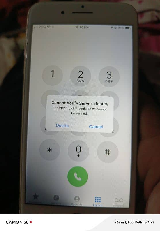Iphone 8 plus 256GB PTA approved 5
