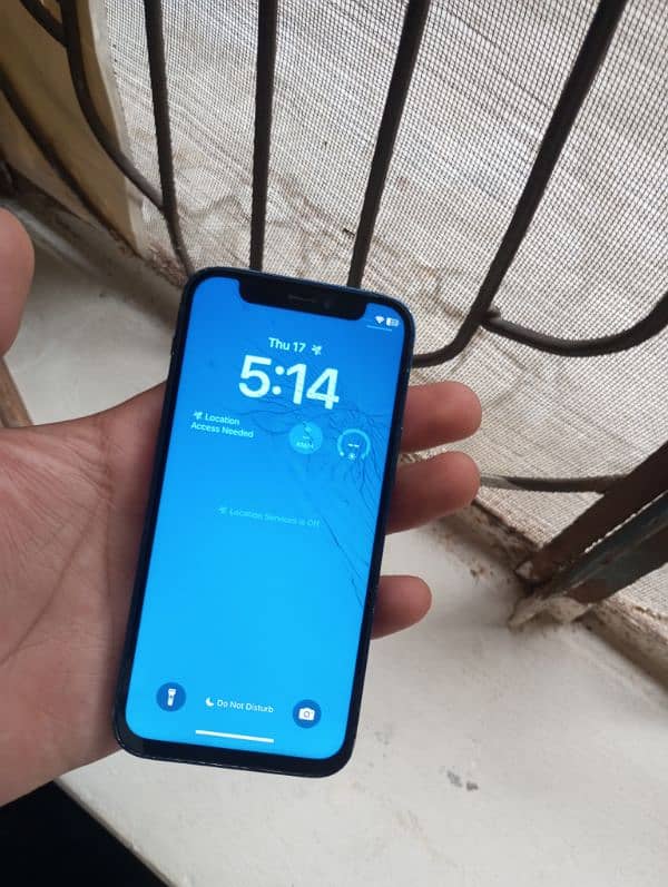 iPhone 12 mini screen crack but 100 % working 0