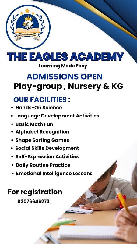 Admissions Open at The Eagles Academy – Limited Seats Available! 0