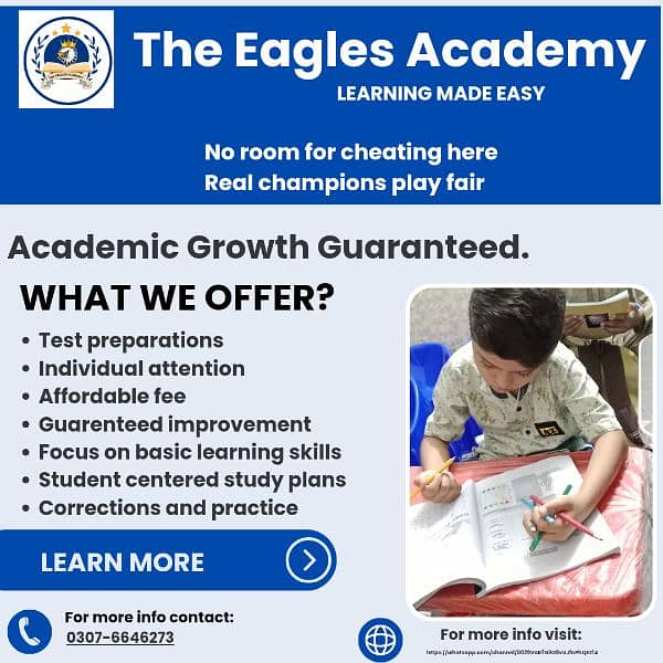 Admissions Open at The Eagles Academy – Limited Seats Available! 3