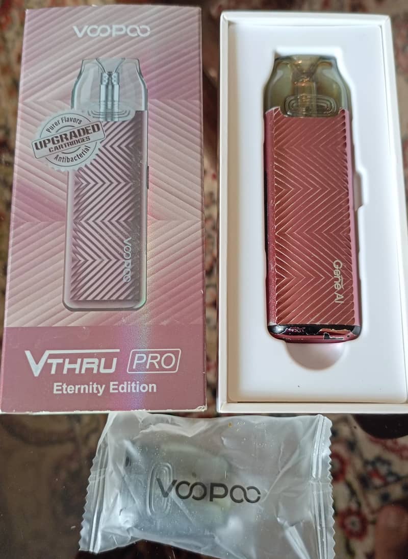 2 vape+3mg flavor Voopoo VTHRU pro eternity+Vapresso OSMALL 2+ flavour 7