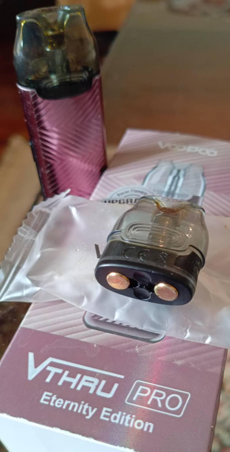 2 vape+3mg flavor Voopoo VTHRU pro eternity+Vapresso OSMALL 2+ flavour 11
