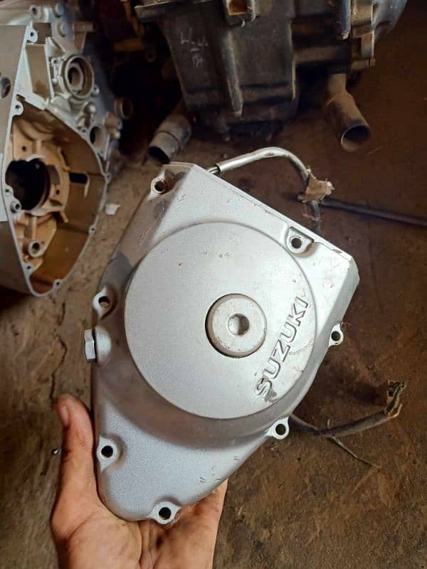 gs 150 assembly genuine set engine side tapy back carrier 5