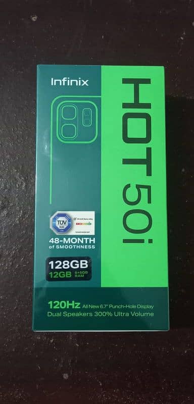 Infinix hot 50i only 20 days use 0307786828 2