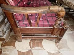 wooden sofa set