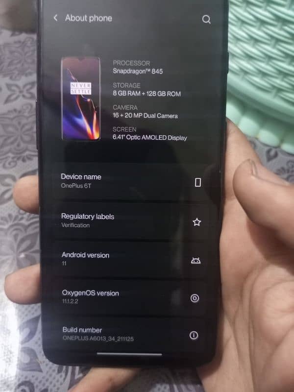 OnePlus 6T 6