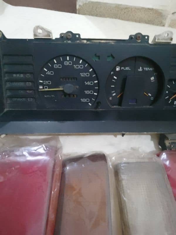 Speed meter back lights Corolla 1986 1