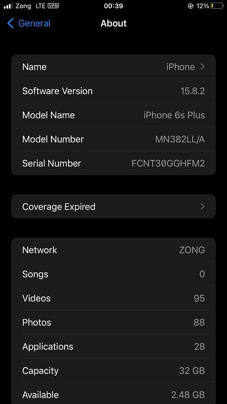 iphone 6s plus 32 gb sim chly gi 1 month 2