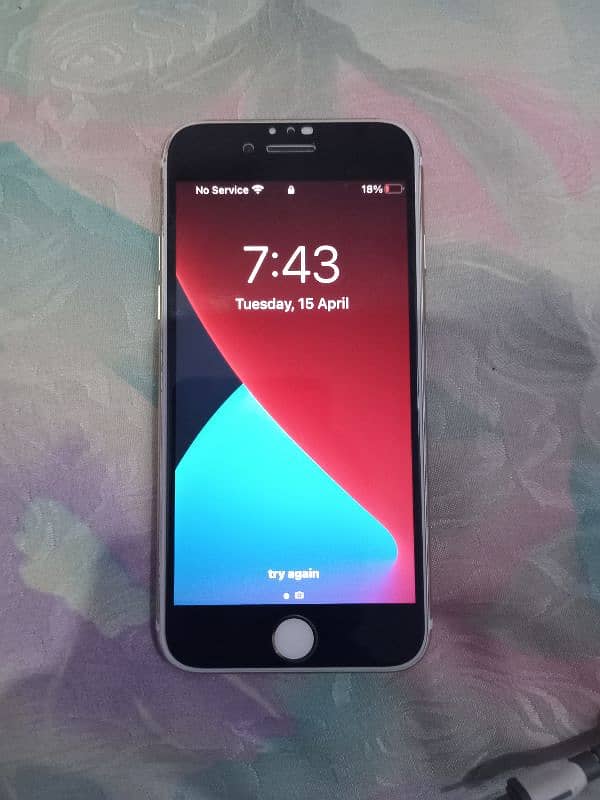 I phone 7 32 gb finger print working jv 8